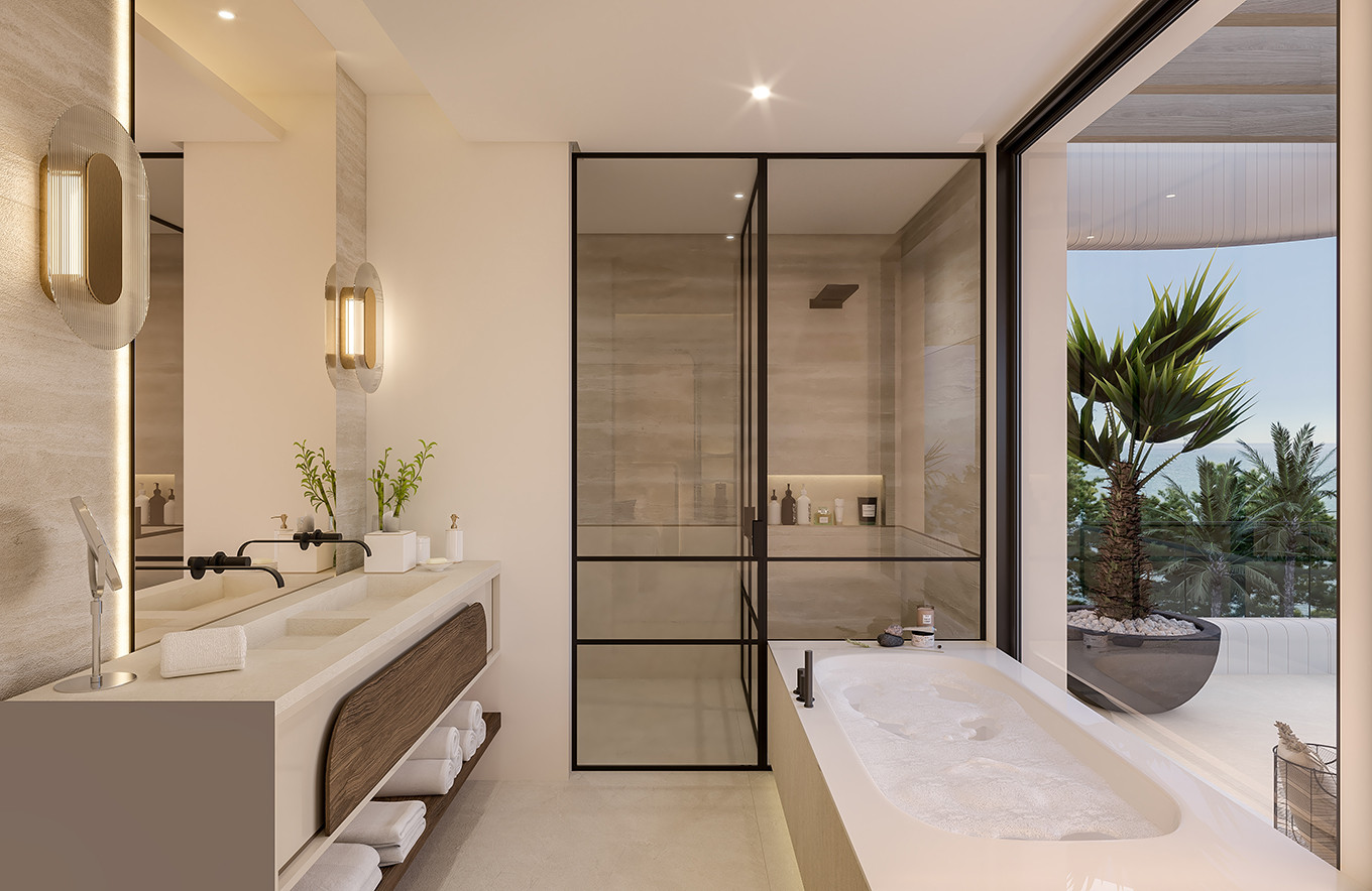 Apartamento en Las Chapas, Málaga, España 3 dormitorios,  No. 53510