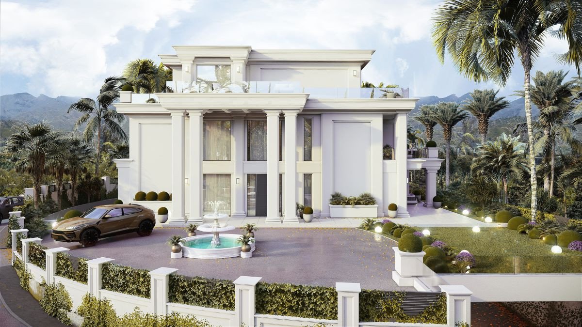 Villa in Estepona, Malaga, Spanien 5 Schlafzimmer, 647 m2 Nr. 53417