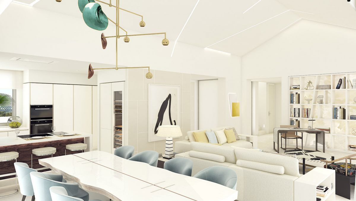 Appartamento a Benahavis, Malaga, Spagna 3 camere da letto, 167 mq. N° 53364