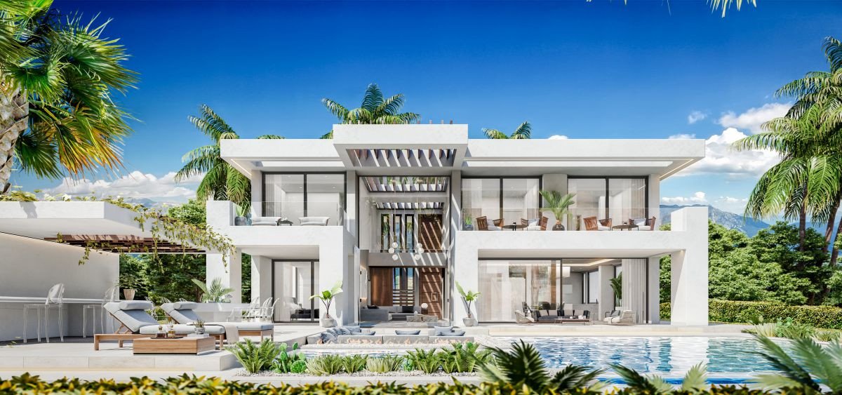 Willa w Estepona, Malaga, Hiszpania 4 sypialnie, 537 mkw. nr 53428