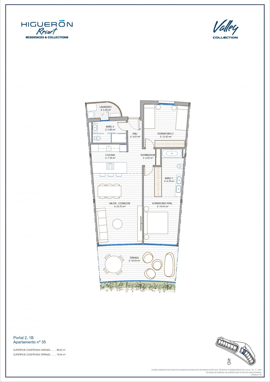 Penthouse in Benalmadena, Malaga, Spain 3 bedrooms, 179 sq.m. No. 53546