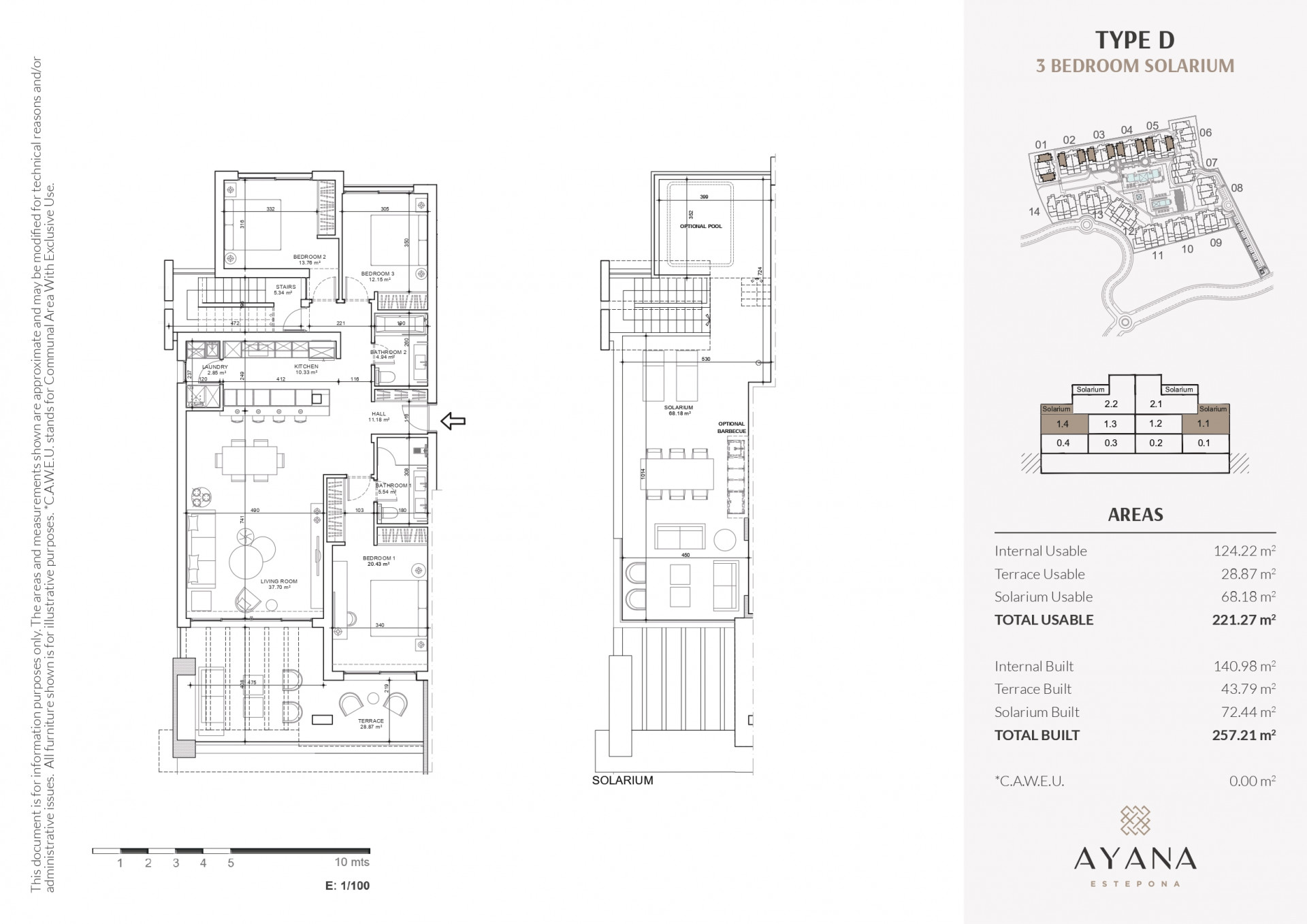 Apartament w Estepona, Malaga, Hiszpania 3 sypialnie, 393 mkw. nr 53486