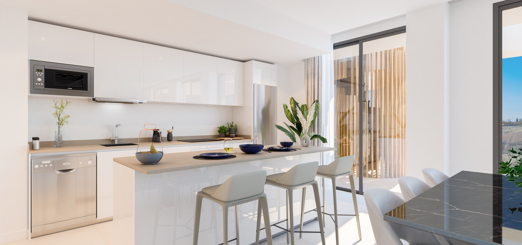 Penthauss Benalmadena, Malaga, Spānijā 3 istabas, 225 m2 Nr. 53539