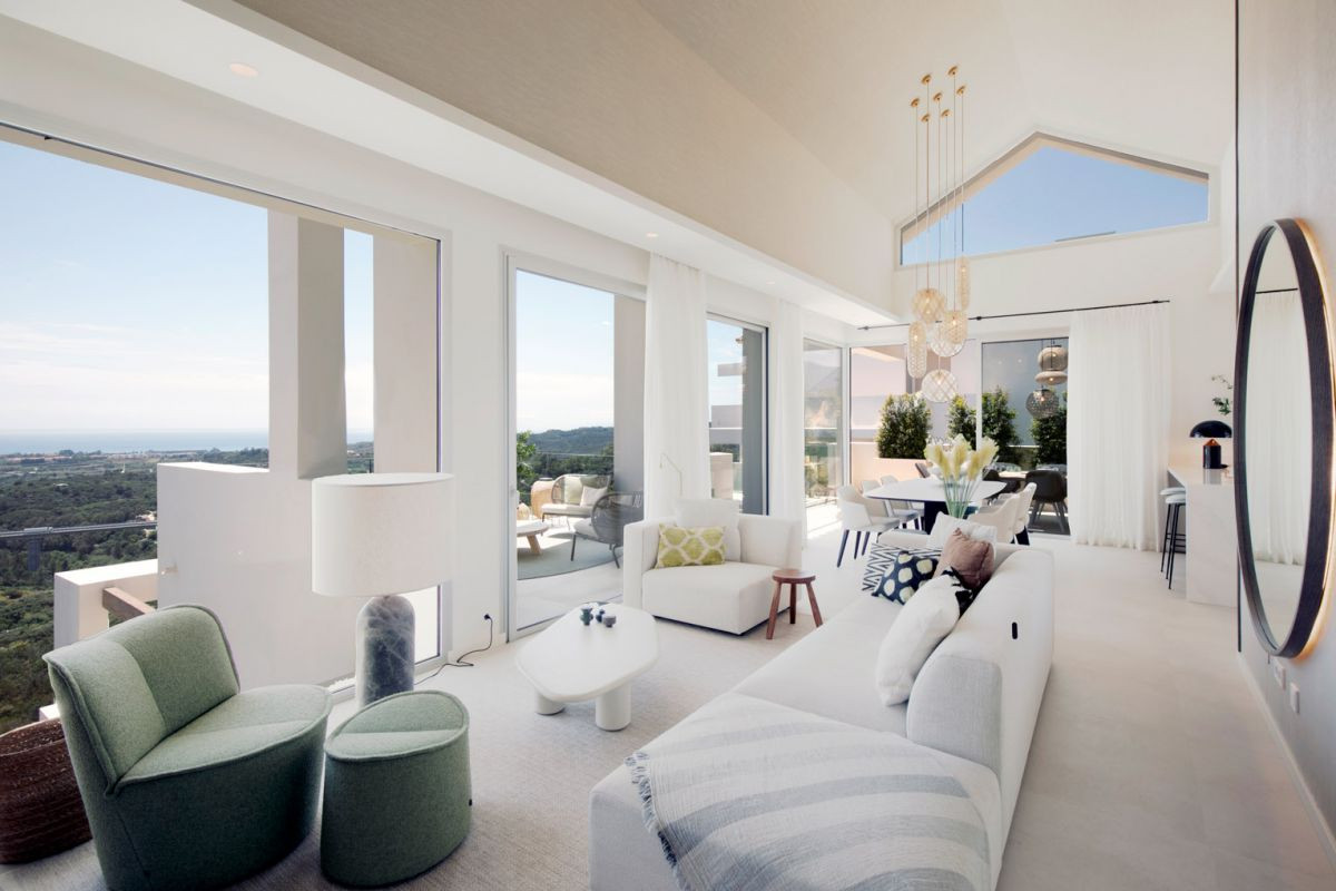 Kattohuoneisto Benahavis, Malaga, Espanja 4 makuuhuonetta, 376 m2 No. 53411