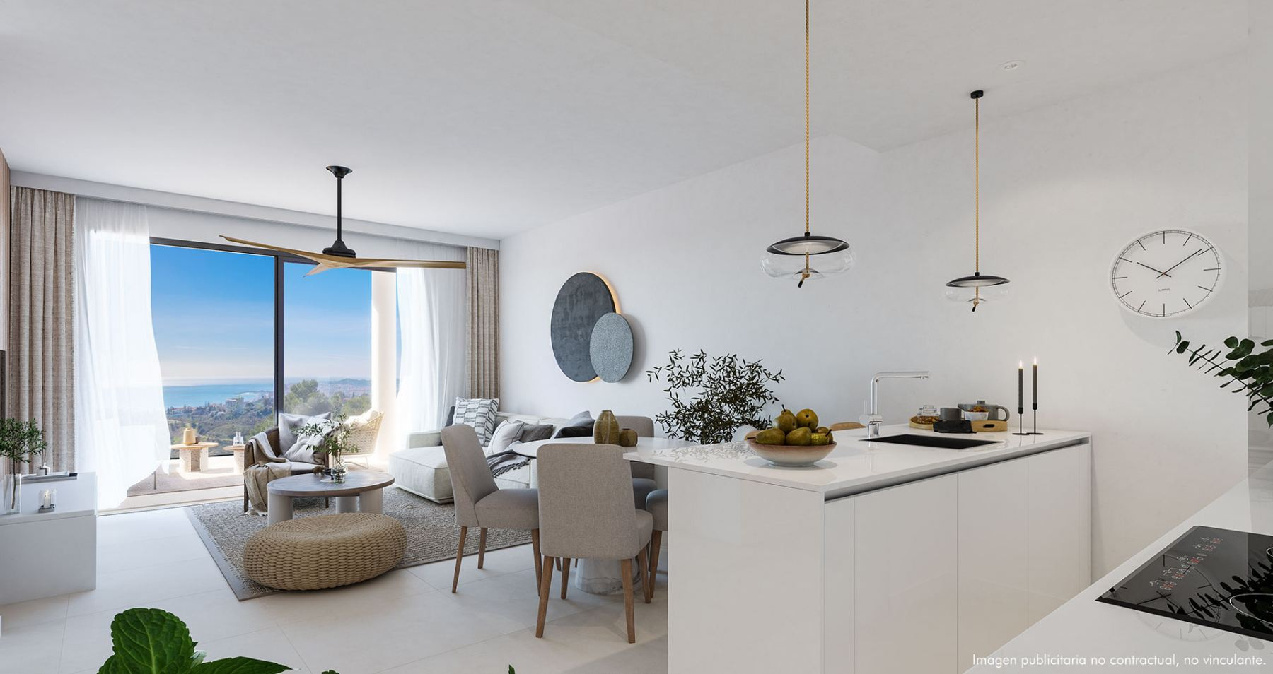 Penthouse in Benalmadena, Malaga, Spain 3 bedrooms, 218 sq.m. No. 53537