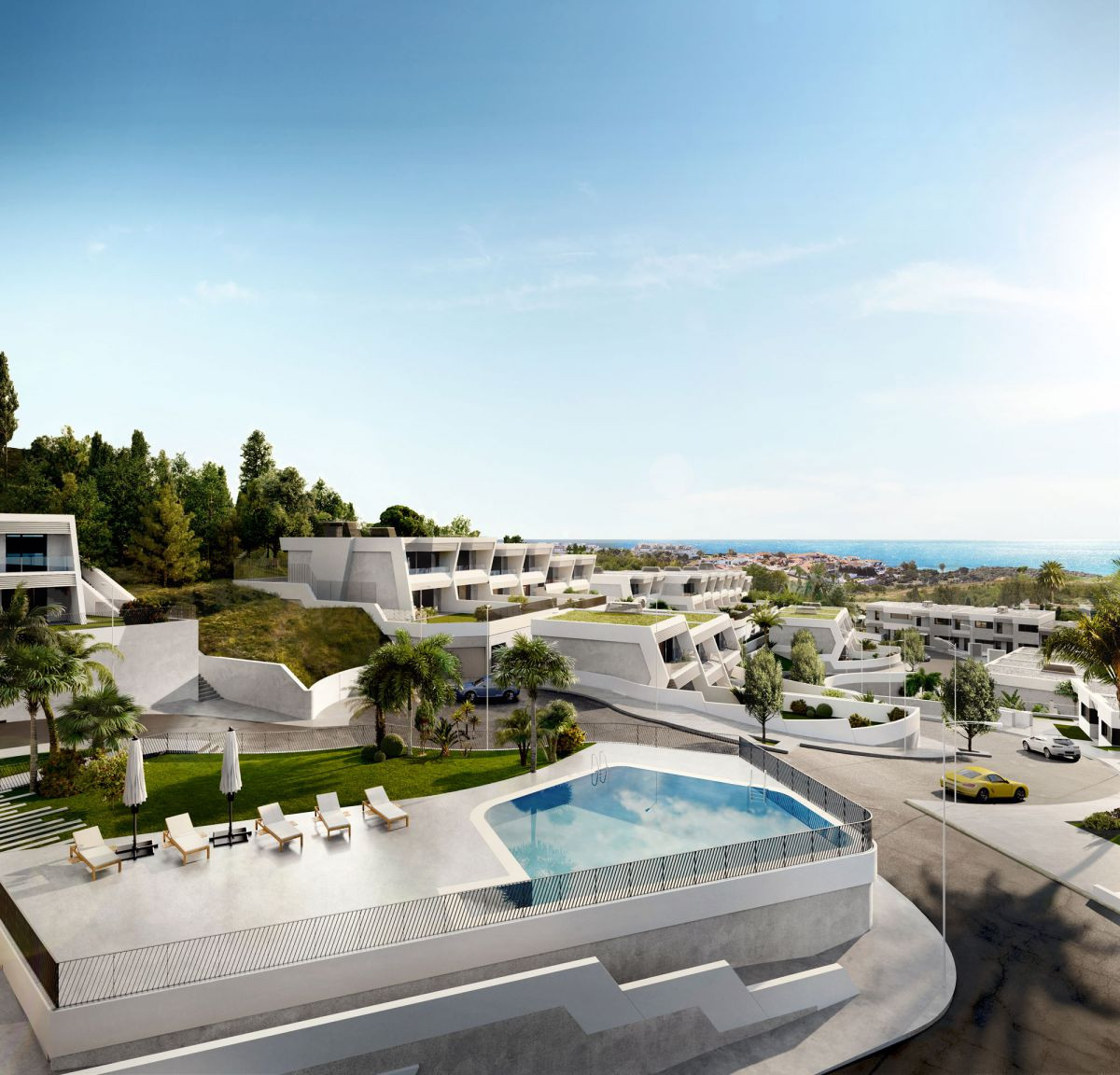 Kaupunkipientalo Mijas Costa, Malaga, Espanja 3 makuuhuonetta, 136 m2 No. 53438