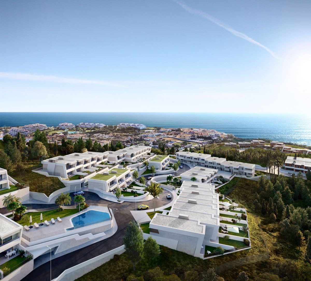 Kaupunkipientalo Mijas Costa, Malaga, Espanja 3 makuuhuonetta, 136 m2 No. 53438