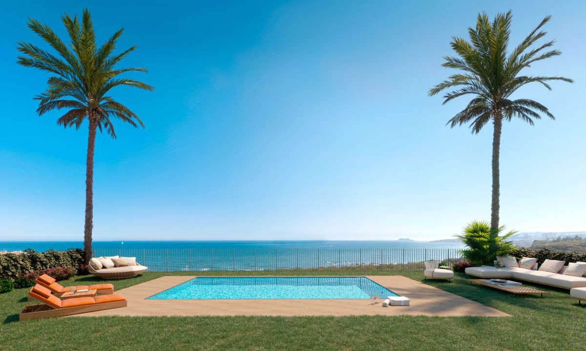 Villa i Mijas Costa, Malaga, Spanien 3 sovrum, 165 kvm. Nr. 53373