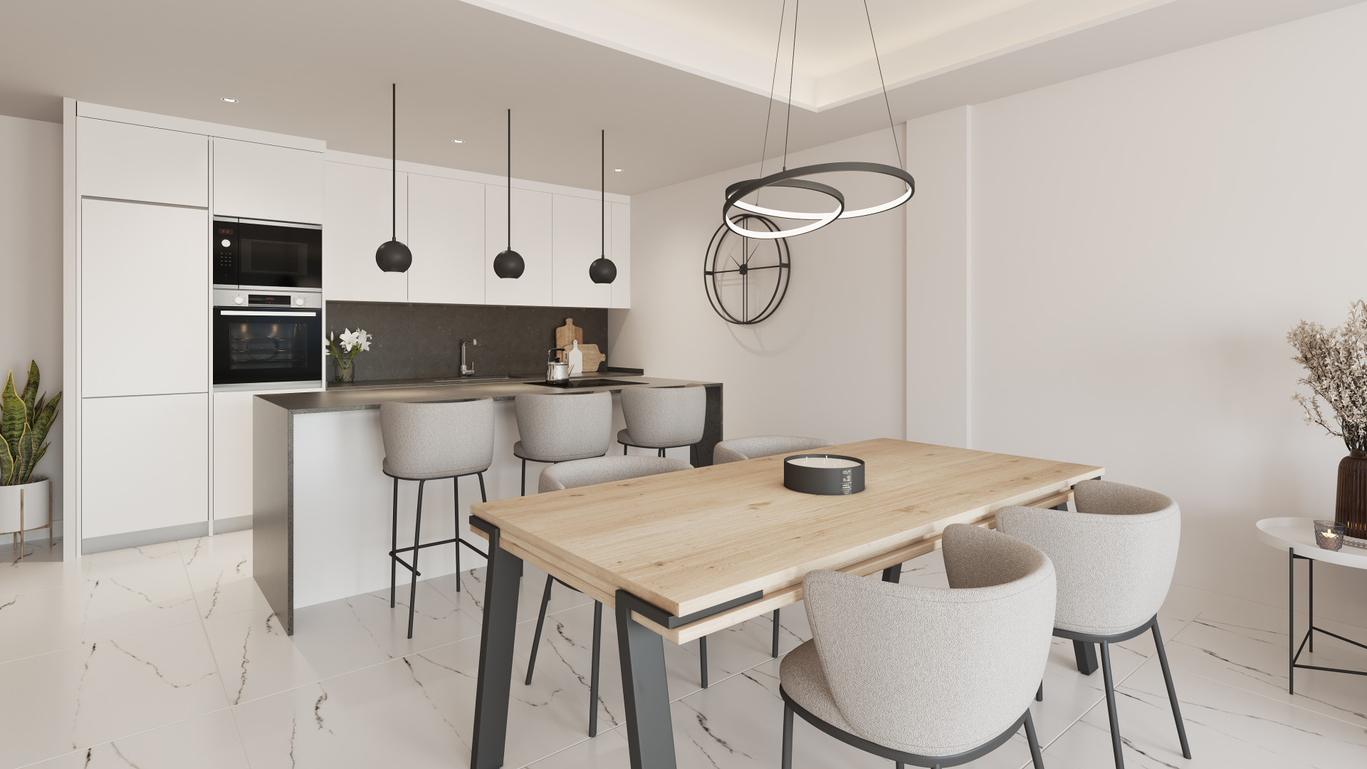 Kattohuoneisto Casares Costa, Malaga, Espanja 3 makuuhuonetta, 106 m2 No. 53563
