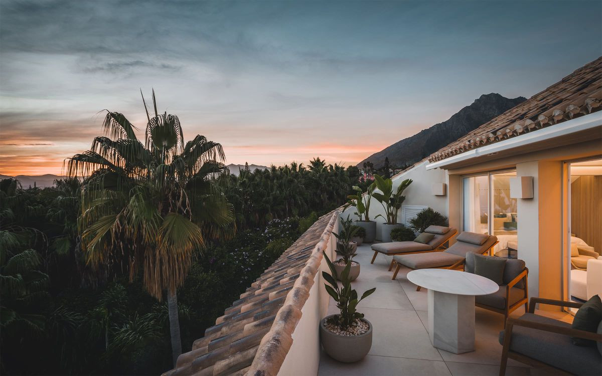 Takvåning i Marbella Golden Mile, Malaga, Spanien 3 sovrum, 313 kvm. Nr. 53419