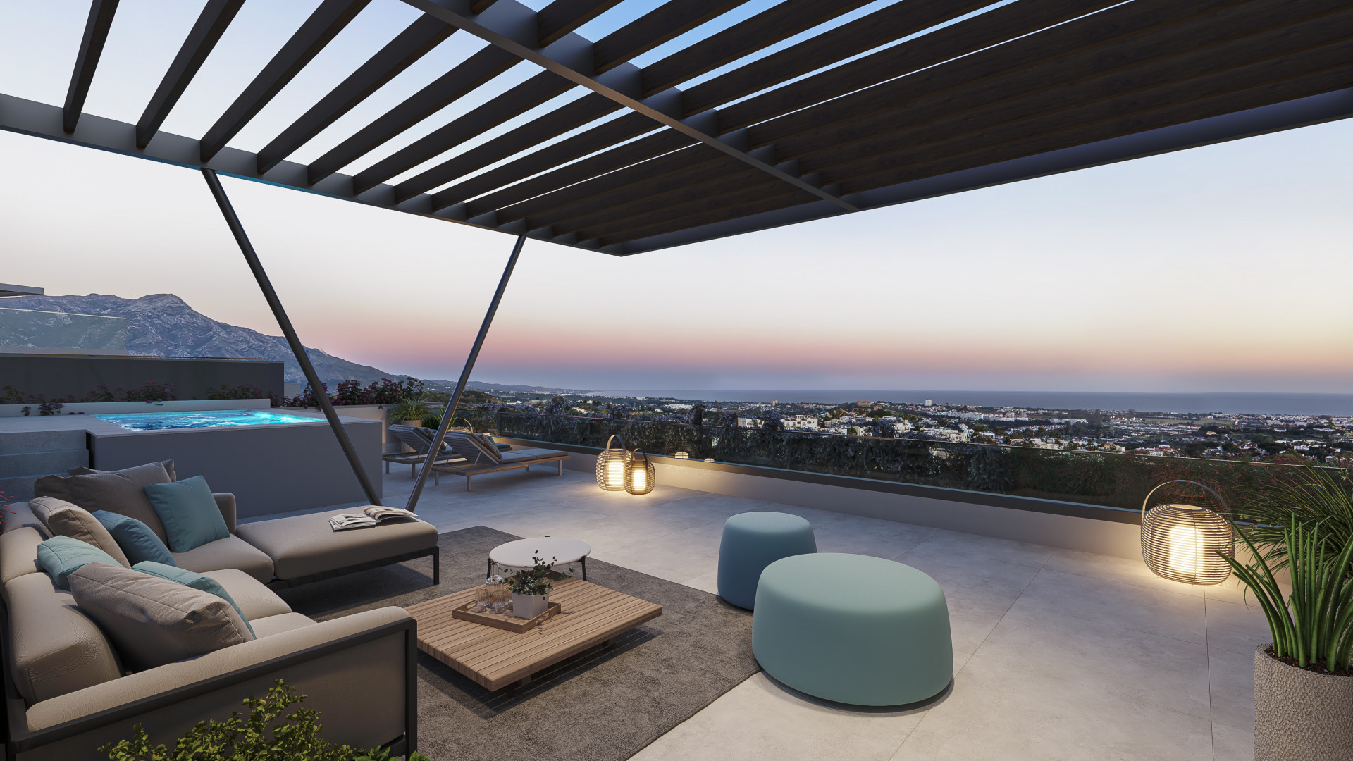 Apartamento en Benahavís, Málaga, España 3 dormitorios, 290 m2 No. 53487