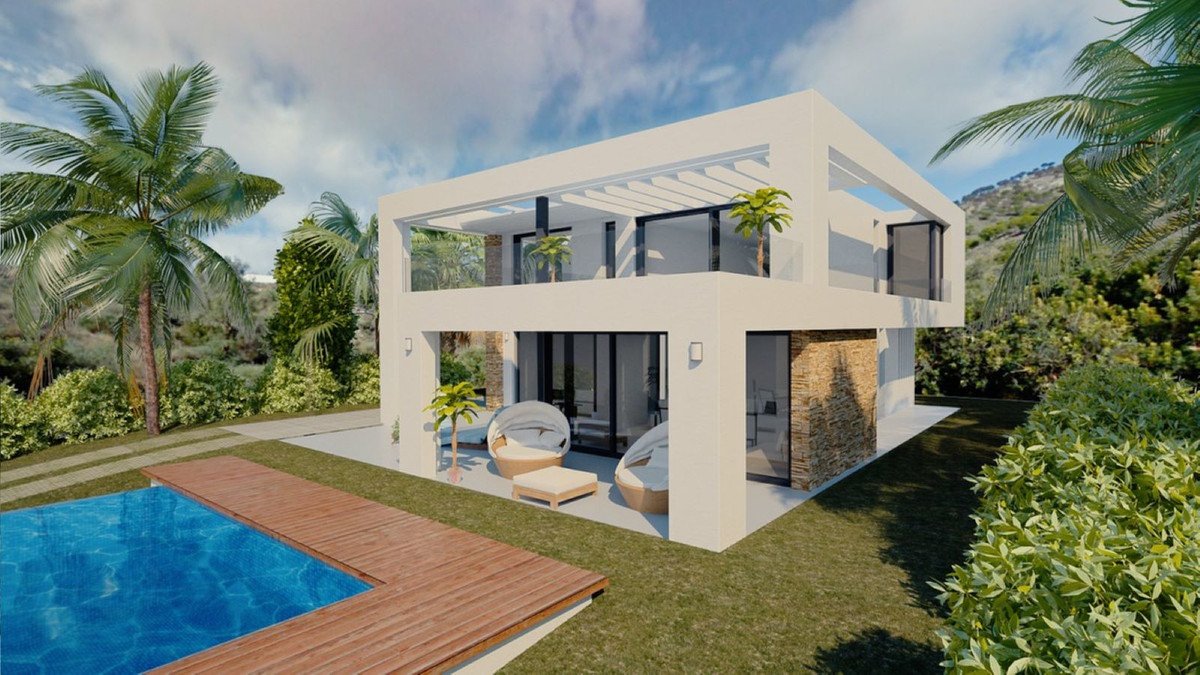 Villa in Mijas, Malaga, Spain 4 bedrooms, 177 sq.m. No. 55393