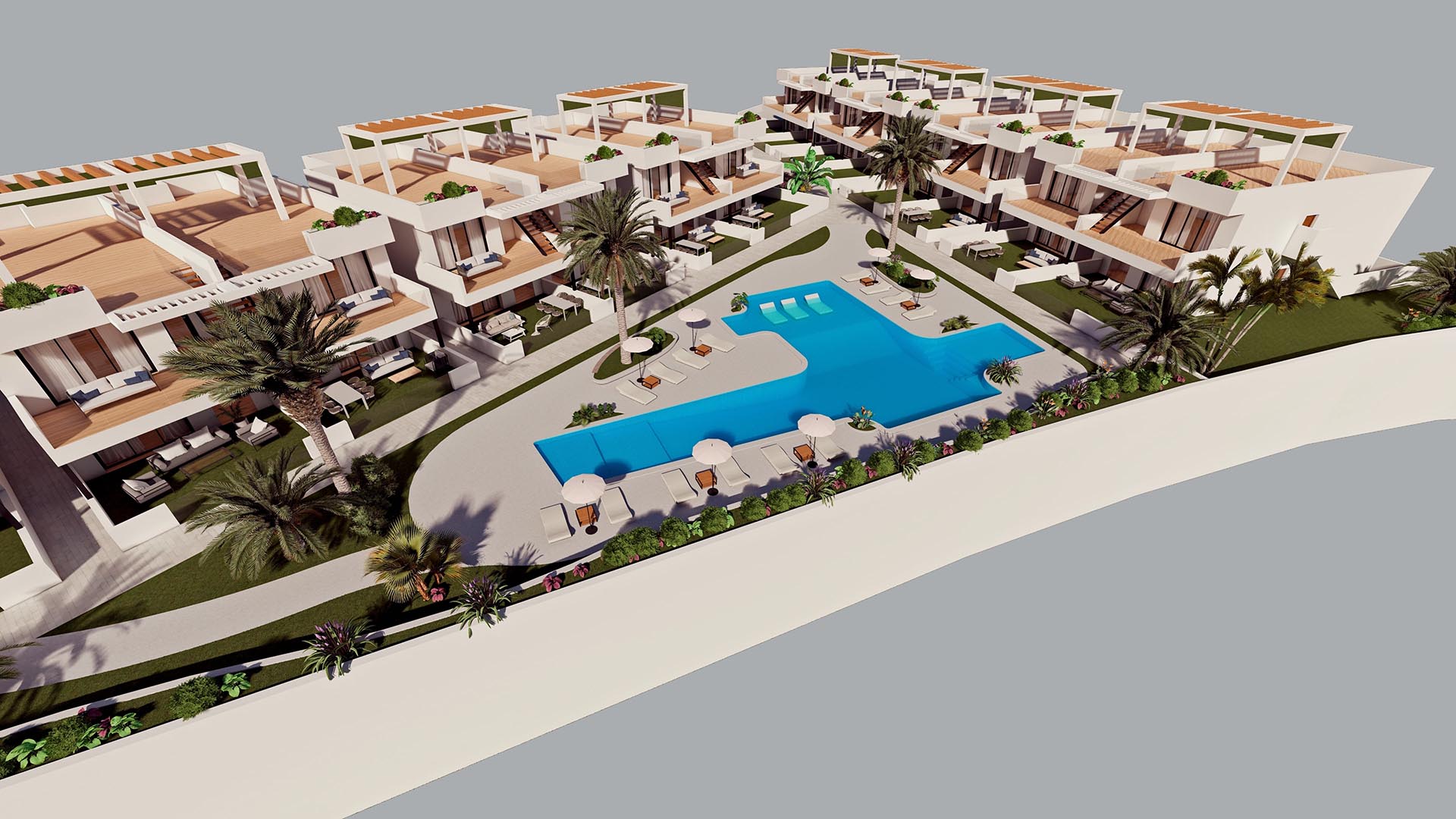 Жилой комплекс Leduc Golf Resort в Финестрат, Аликанте, Испания №54149