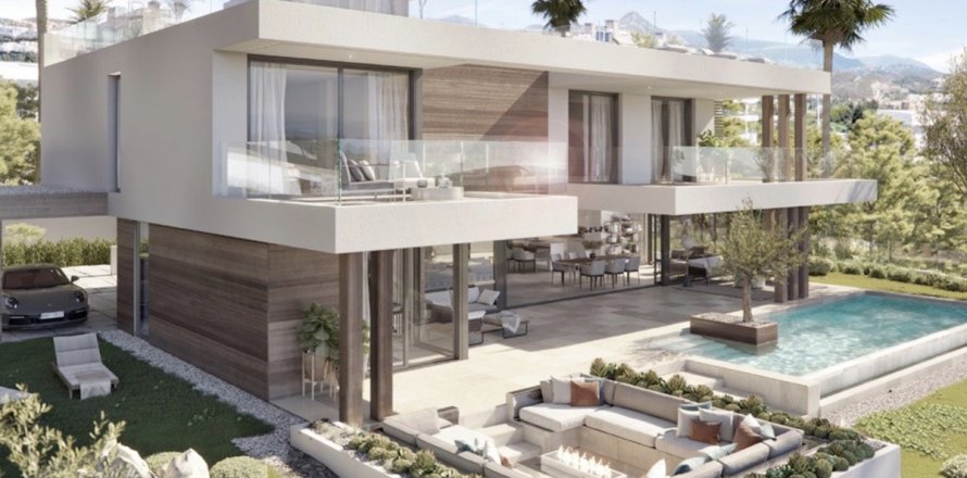 Villa Marbella Golden Mile, Malaga, Spain 4 bedrooms, 273 sq.m. No. 55429