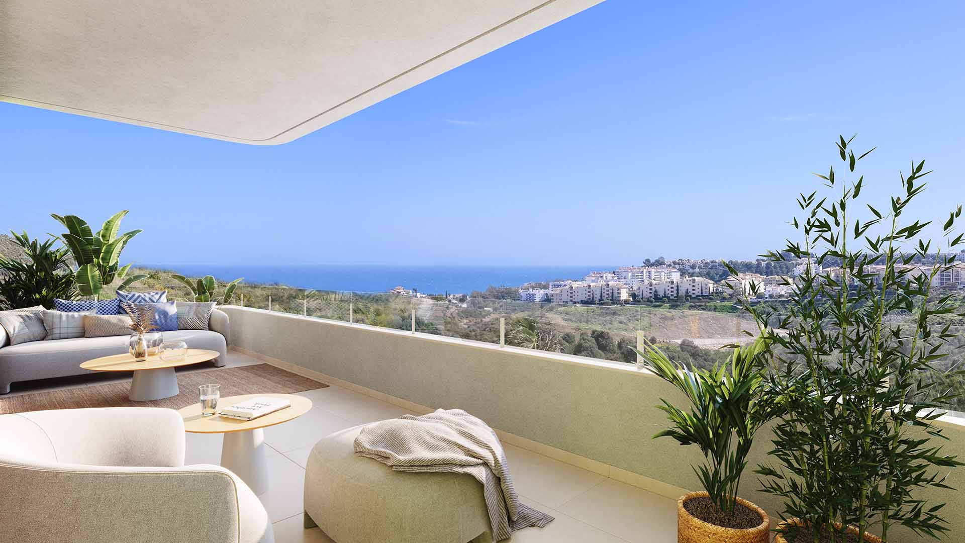 Duplex in Bahia, Mijas, Malaga, Spa, 2 bedrooms, 98.69 sq.m. No. 54719