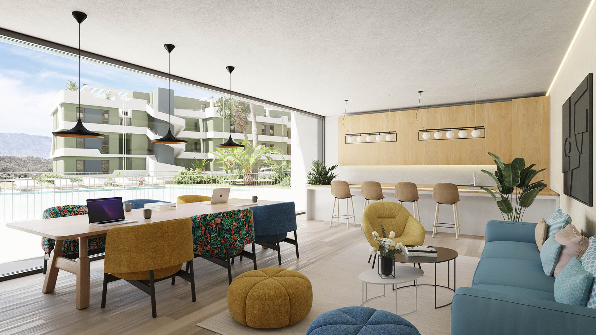 Duplex in Bahia, Mijas, Malaga, Spa, 2 bedrooms, 98.69 sq.m. No. 54719