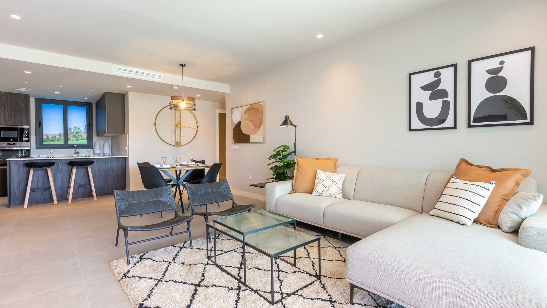Appartamento in Azahar de Estepona, Estepona, Malaga, Spagn, 3 camere da letto, 108 mq. N° 54183