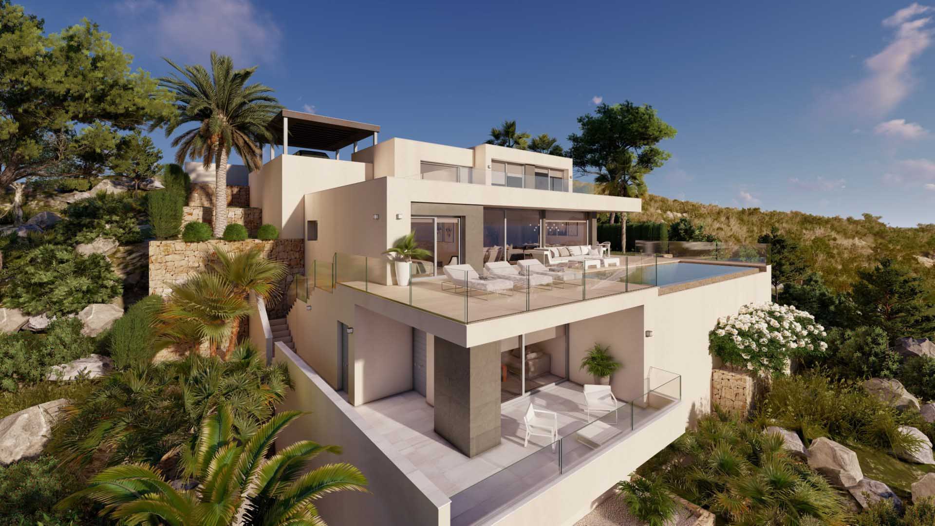 Jazmines a Benitachell, Alicante, Spagna N° 55141