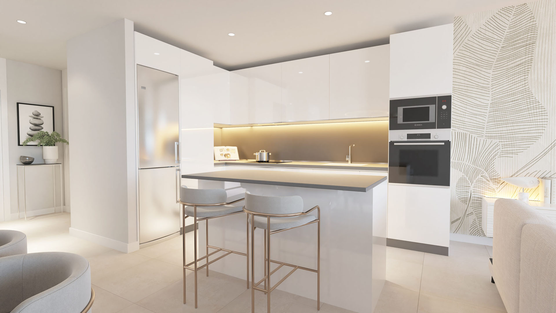 Apartamento en Oceana Gardens I, Estepona, Málaga, España 2 dormitorios, 105 m2 No. 54635