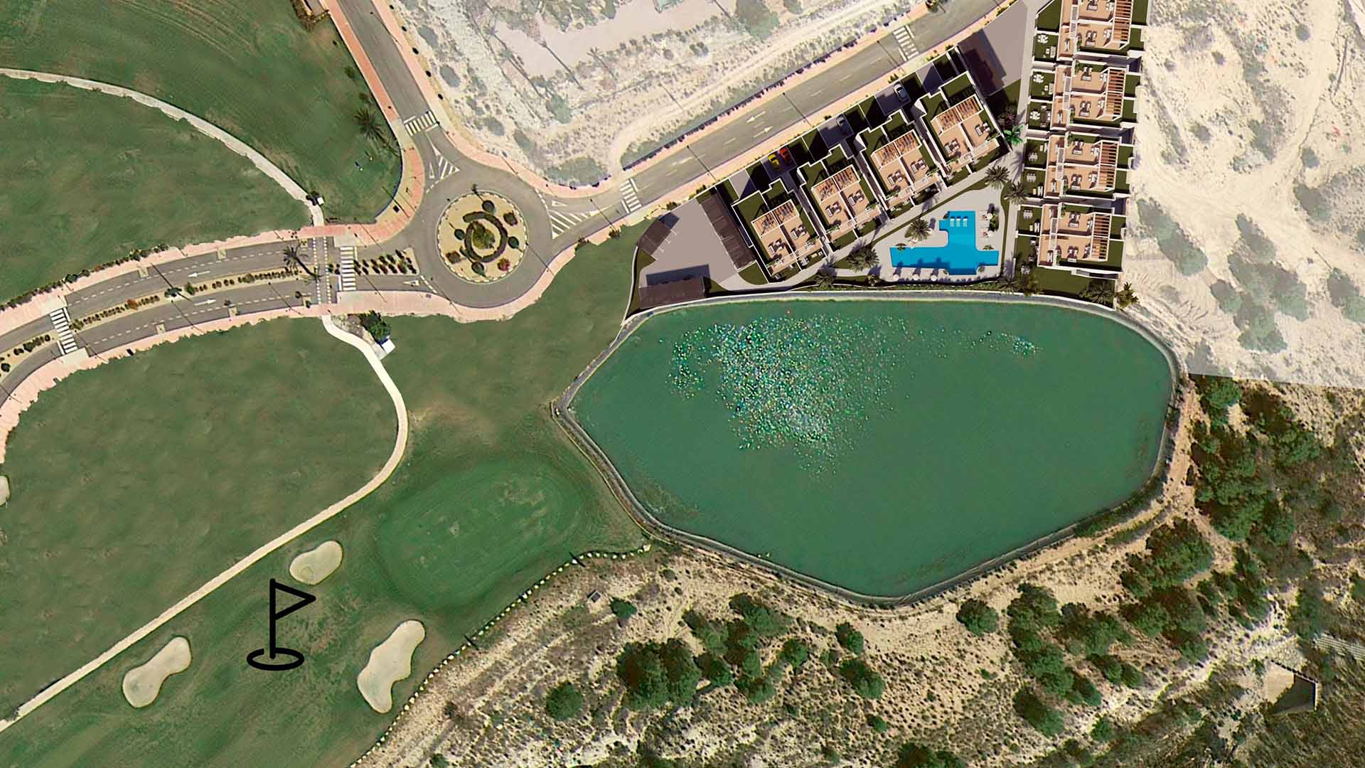 Жилой комплекс Leduc Golf Resort в Финестрат, Аликанте, Испания №54149