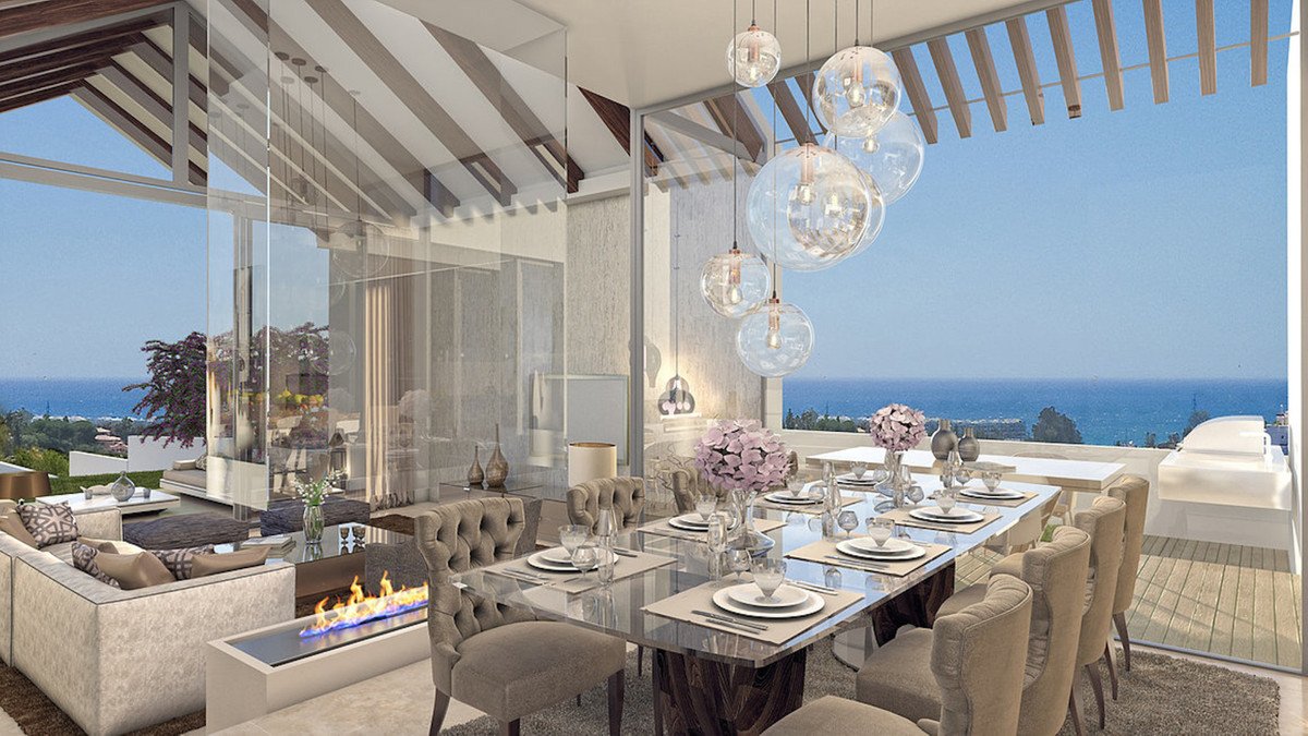 Villa i Estepona, Malaga, Spanien 5 sovrum, 491 kvm. Nr. 55358