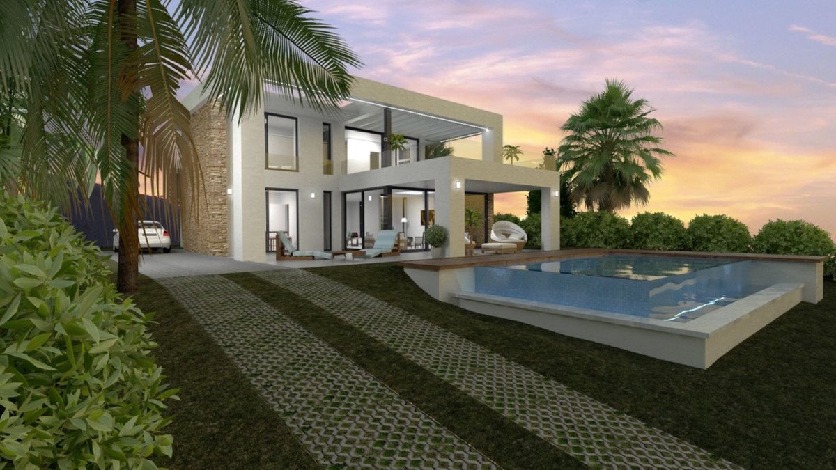 Villa in Mijas, Malaga, Spain 4 bedrooms, 177 sq.m. No. 55393