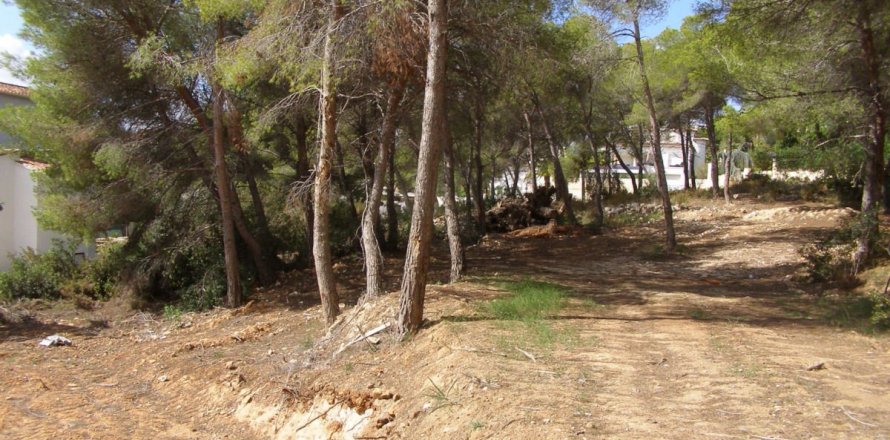 Land plot in Moraira, Alicante, Spain No. 54477