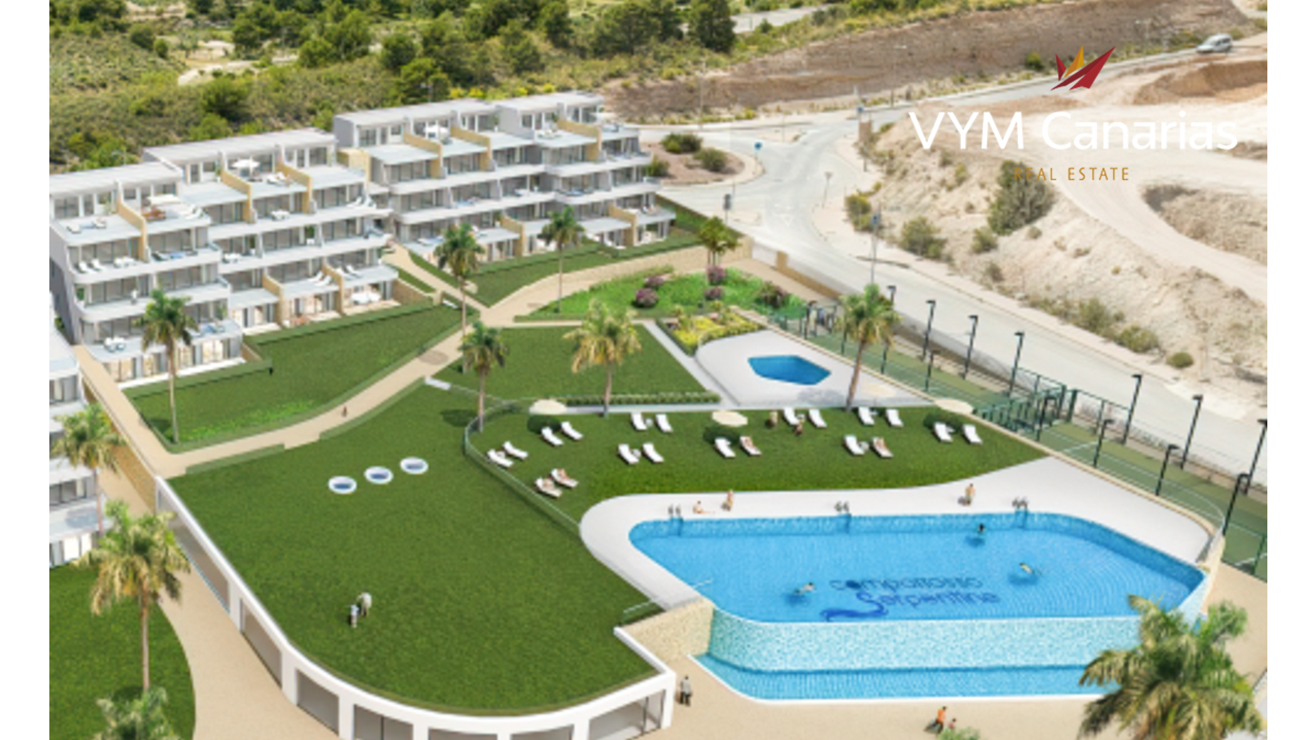 Paritalo Finestrat, Alicante, Espanja 2 makuuhuonetta, 190 m2 No. 54949