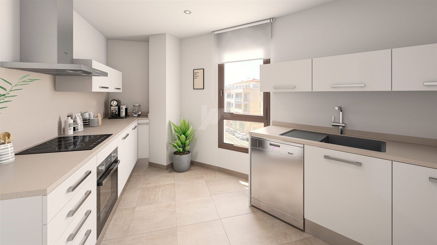 Apartment in Moraira, Alicante, Spain 2 bedrooms, 66 sq.m. No. 54415