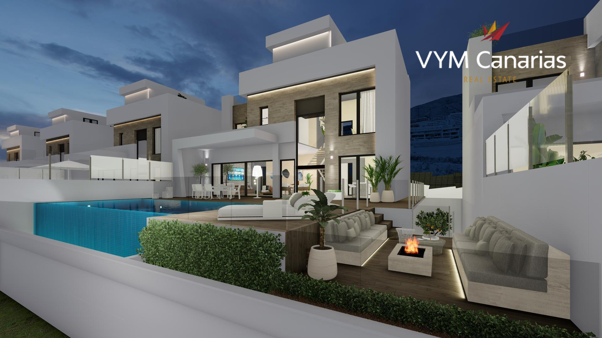 Villa à Finestrat, Alicante, Espagne 4 chambres,  No. 54995