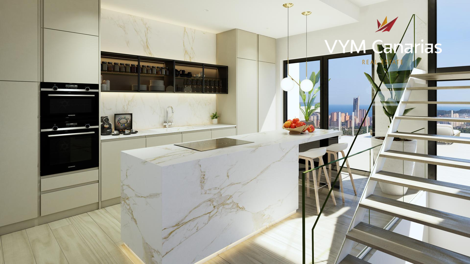 Villa à Finestrat, Alicante, Espagne 4 chambres,  No. 54995