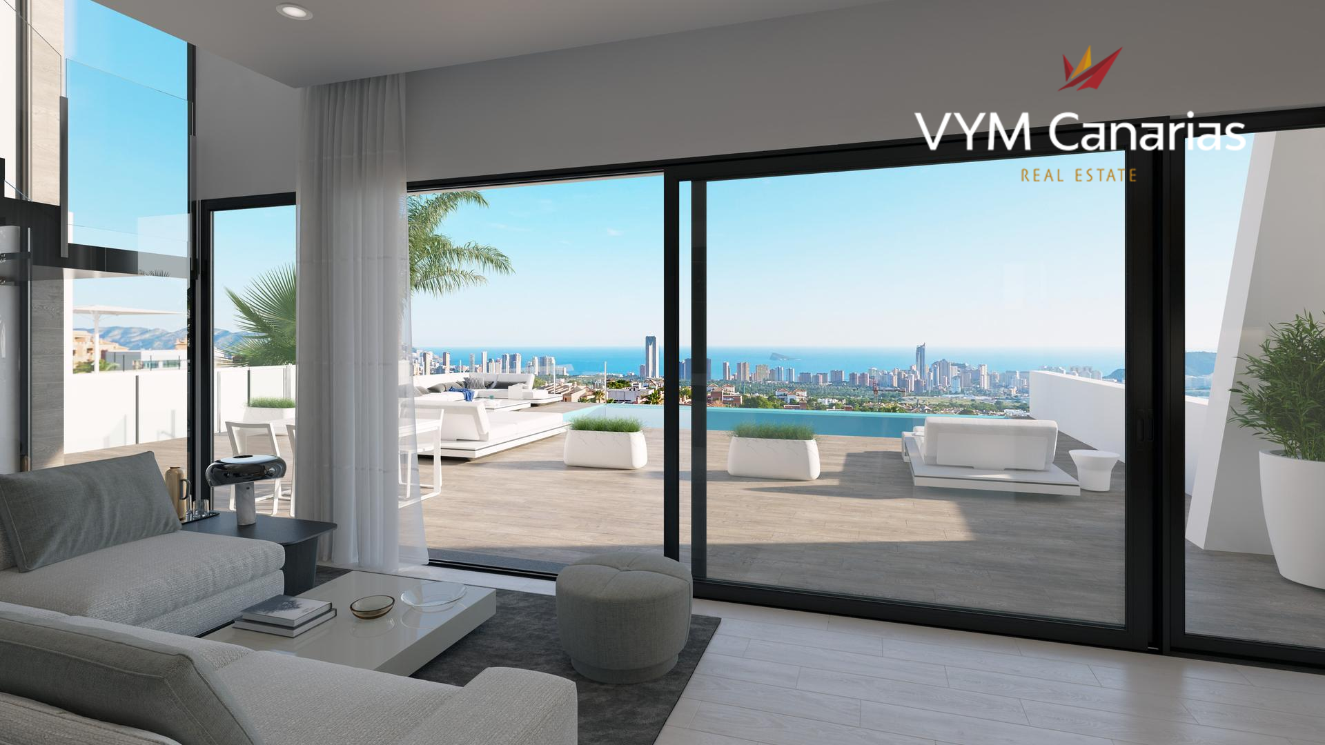 Villa à Finestrat, Alicante, Espagne 4 chambres,  No. 54995