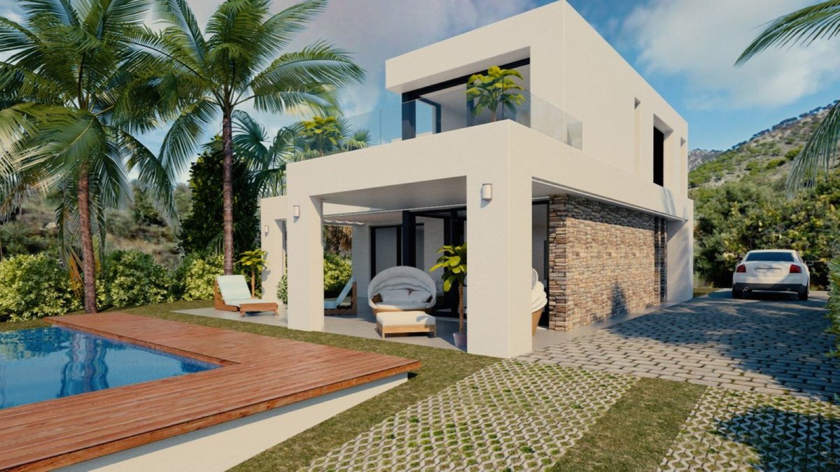 Villa in Mijas, Malaga, Spain 4 bedrooms, 177 sq.m. No. 55393