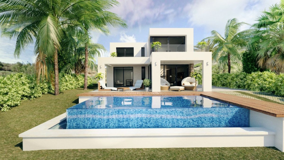 Villa in Mijas, Malaga, Spain 4 bedrooms, 177 sq.m. No. 55393