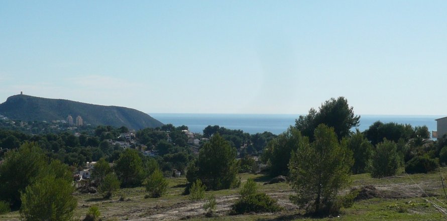 Land plot in Moraira, Alicante, Spain No. 54476