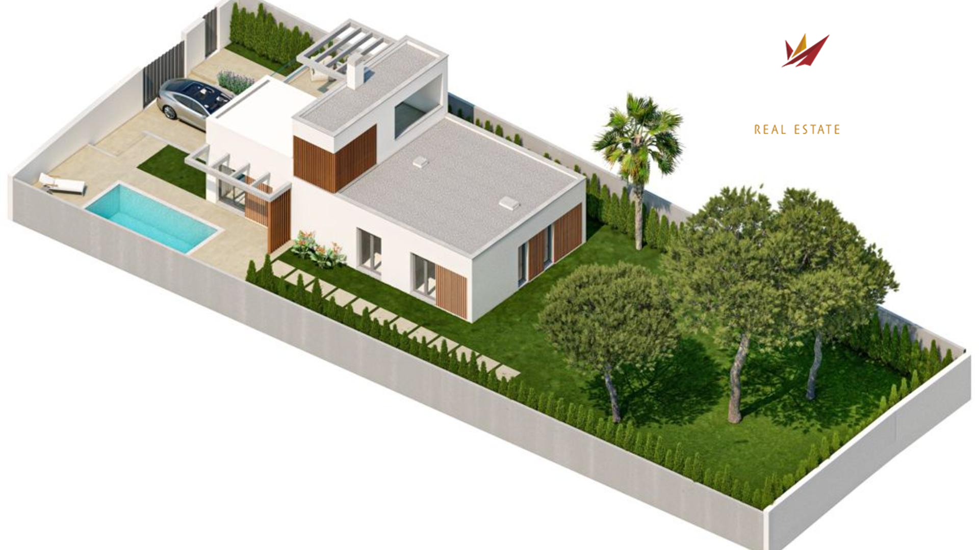 Huvila Golf Bahia, Alicante, Espanja 3 makuuhuonetta, 160 m2 No. 54960