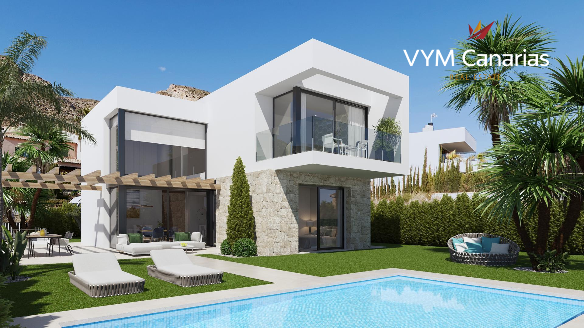 Huvila Golf Bahia, Alicante, Espanja 3 makuuhuonetta, 155 m2 No. 54958