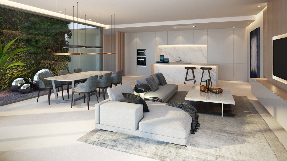 Huoneisto Benahavis, Malaga, Espanja 2 makuuhuonetta, 122 m2 No. 55395