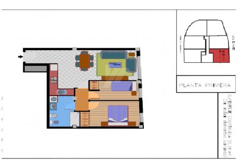 Apartment for sale in Moraira, Alicante, Spain 2 bedrooms, 66 sq.m. No. 54415 - photo 8