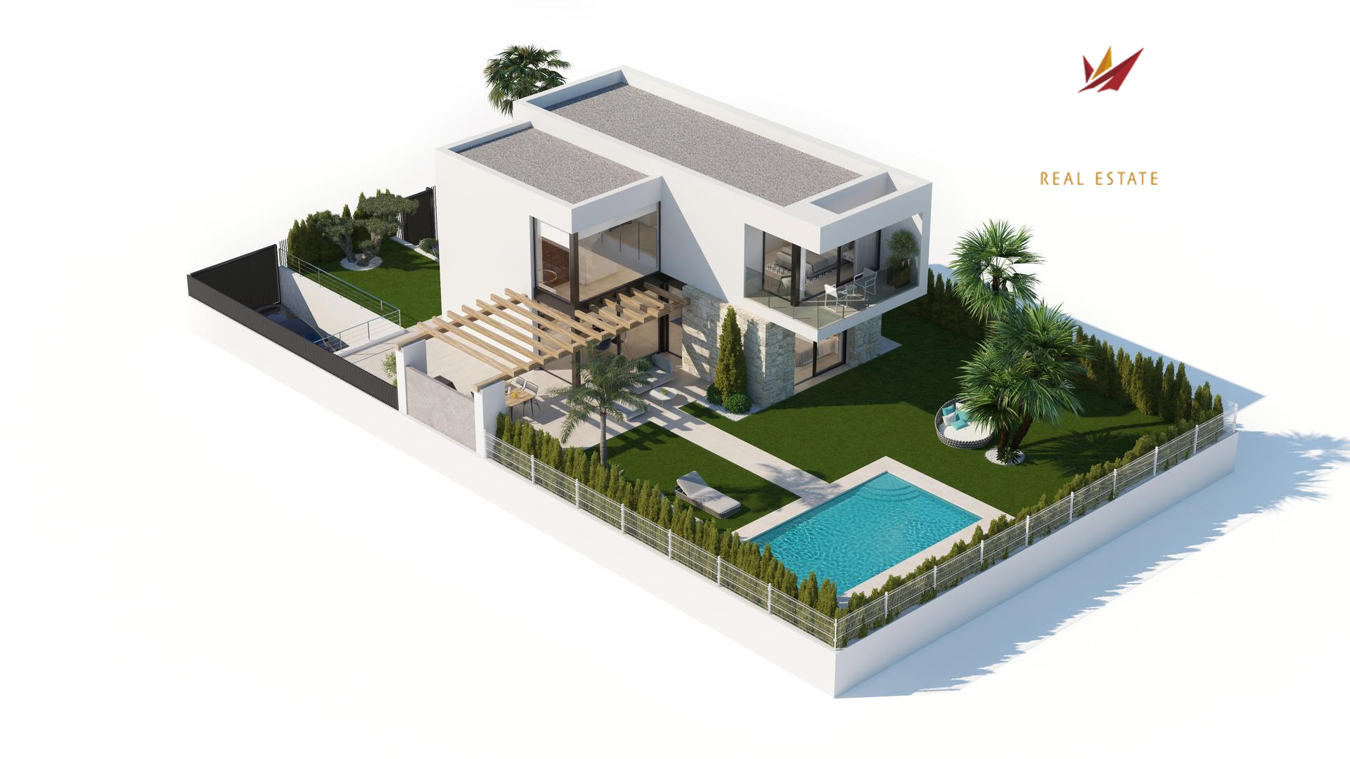 Huvila Golf Bahia, Alicante, Espanja 3 makuuhuonetta, 155 m2 No. 54958