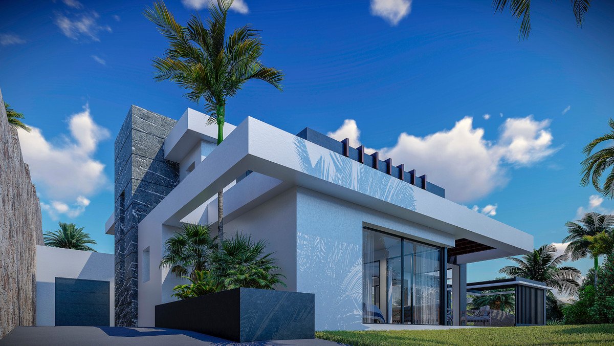 Villa i La Quinta, Malaga, Spanien 4 sovrum, 476 kvm. Nr. 55374