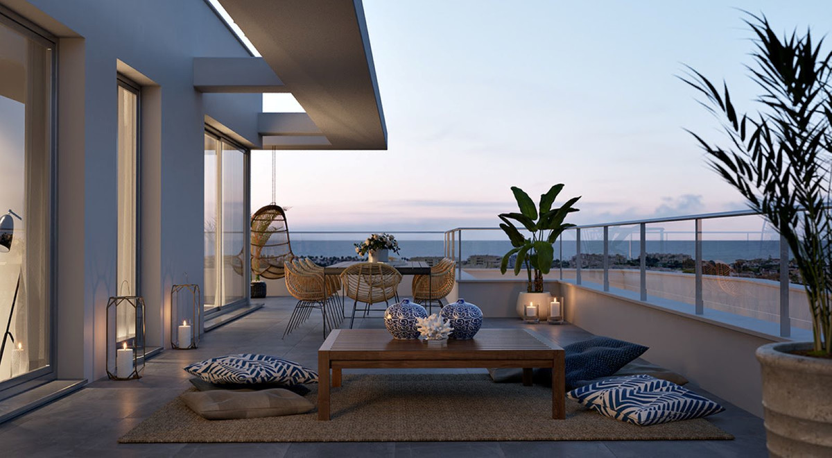 Penthouse in Mijas, Malaga, Spain 4 bedrooms, 111 sq.m. No. 55385