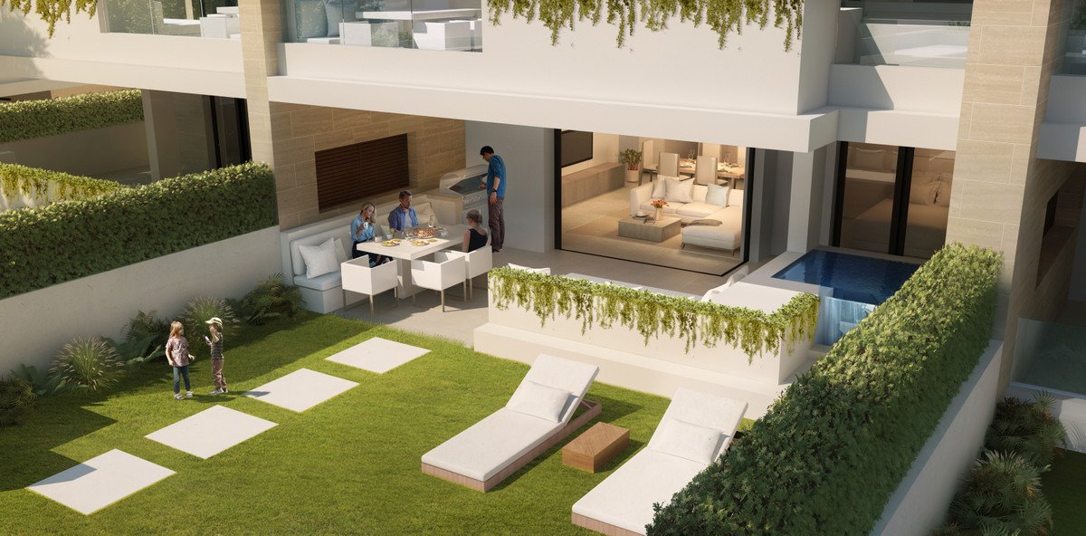 Bungalo Marbella Golden Mile, Malaga, Spānijā 3 istabas, 286 m2 Nr. 55357