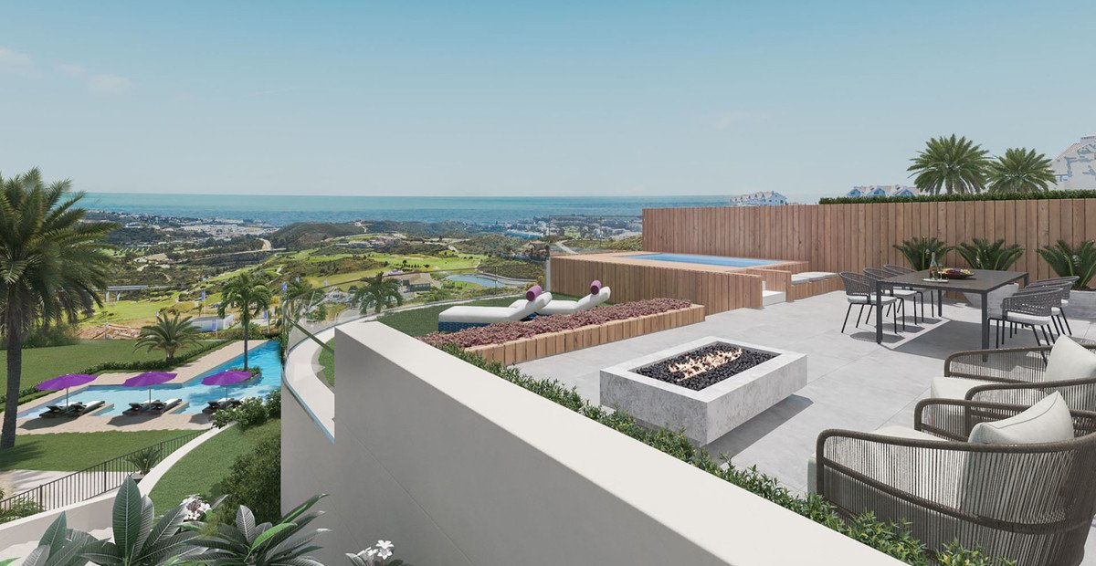 Penthäuser in Mijas, Malaga, Spanien 3 Schlafzimmer, 182 m2 Nr. 55389