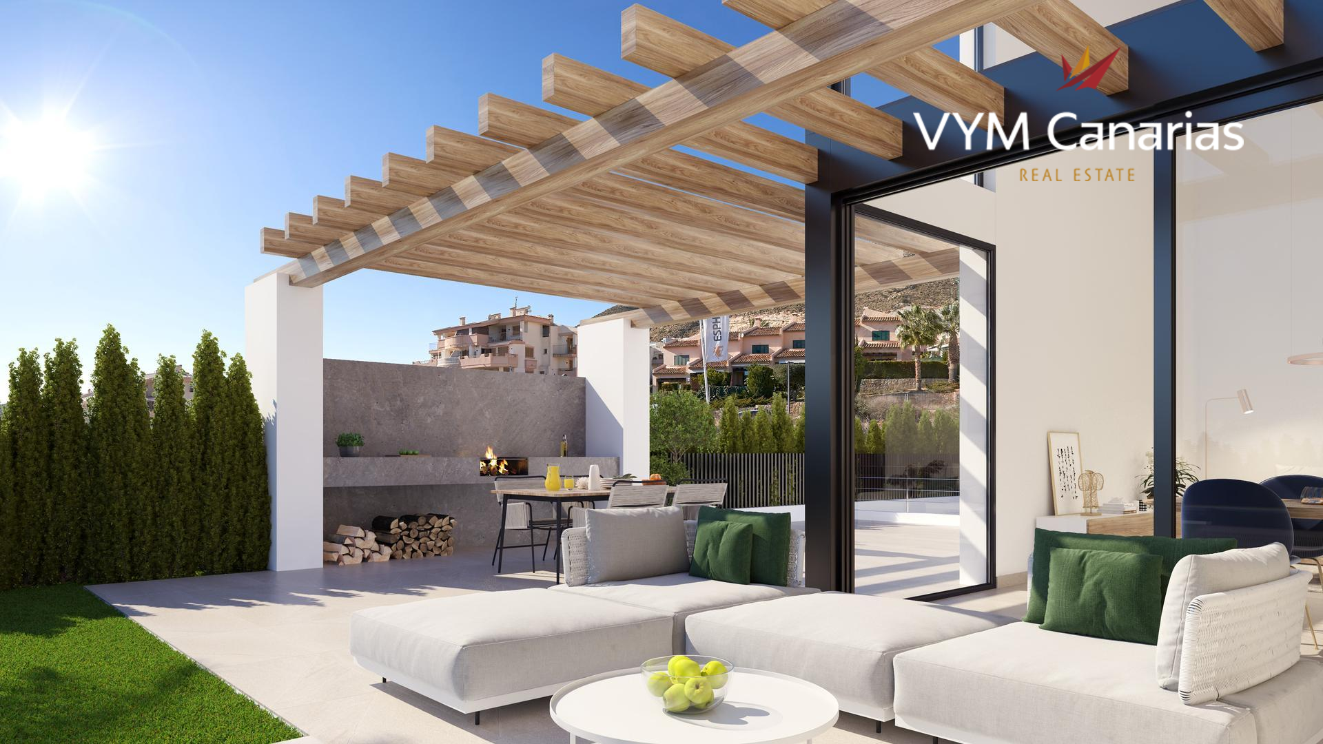 Huvila Golf Bahia, Alicante, Espanja 3 makuuhuonetta, 155 m2 No. 54958