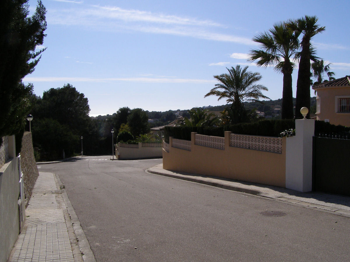 Land plot in Moraira, Alicante, Spain No. 54477