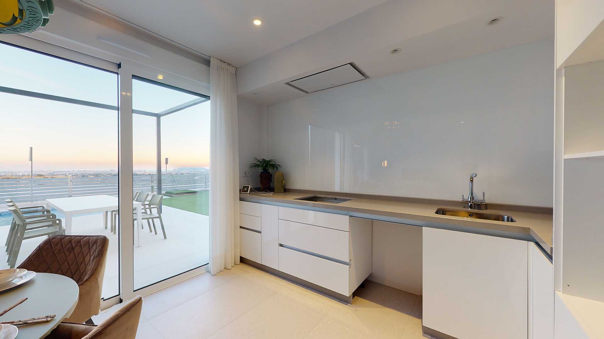 Villa en Alicante Panoramic, Alicante, España 3 dormitorios, 119 m2 No. 55683