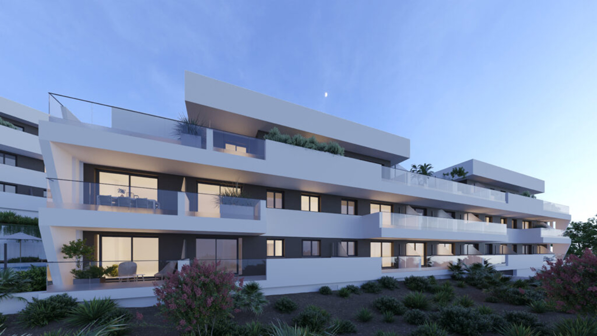 Apartamento en Atica Homes, Estepona, Málaga, España 3 dormitorios, 82 m2 No. 55951