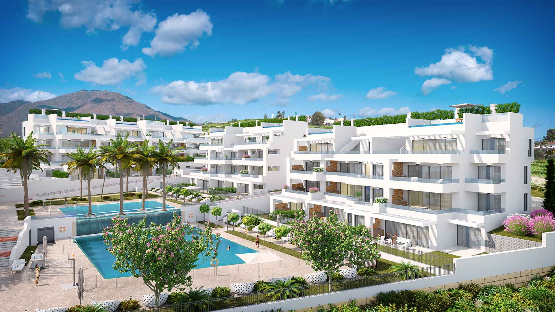 Жилой комплекс Costafiore Gardens в Эстепона, Малага, Испания №56657