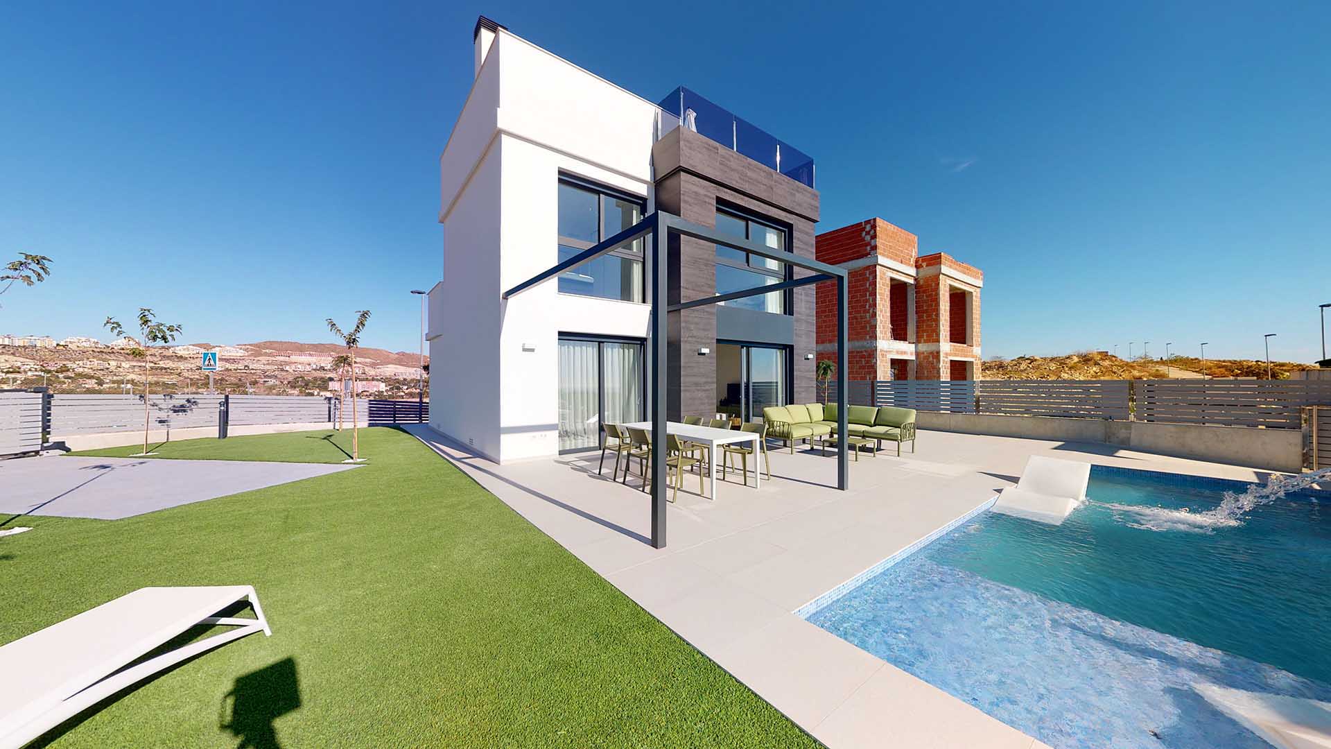 Villa en Alicante Panoramic, Alicante, España 3 dormitorios, 119 m2 No. 55683